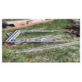 Two sections of Scaffolding bucks