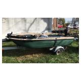 Fiberglass Jon Boat 11