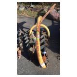 Field Master Speedlo PTO post hole digger 3 p