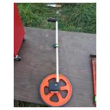 Hansen Model 312 Measuring wheel, Location pool