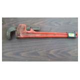 Ridgid 18" heavy duty pipe wrench, Location pool