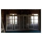 32 glass pane wood frame window, new never
