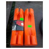 Pair of ladder stabilizer grips new condition,