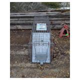 Havahart Live animal trap, Location pool house