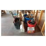 Group lot, Rubbermaid feed bucket, muck bucket,