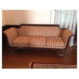 Duncan Phythe Sofa with brass applied lions feet
