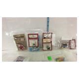Miniatures - packaged doll house accessories and