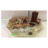 Doll furniture - 18 pieces total