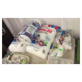 Polyester fiber and batting lot