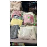 Sewing / craft material group lot - various colors