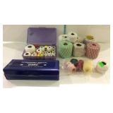 Sewing / craft thread group lot - large, small, &