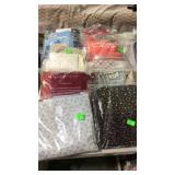 Sewing / craft material group lot - various colors