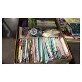 Party supplies - box lot, tissue paper, gift wrap,