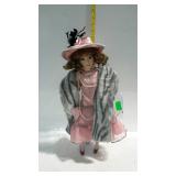 18" porcelain doll, numbered 1225/5000 stamped