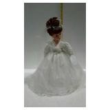 16" porcelain bride doll by Robin Atkins, includes