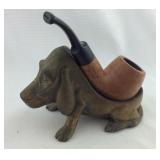 Tobacco pipe - mini size "sport" with cast iron