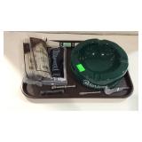 Ashtray and pipe cleaners