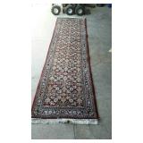 Wool oriental hallway runner, does need to be