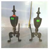 Pair of andirons