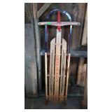 Metal runner sled, American Racer - 59" long