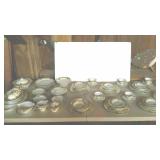 Dinnerware - 87-pcs Japanese Meito China with