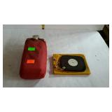Boy Scouts canteen with cover and pouch with