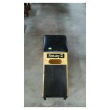 Foot stool, shoe store style by Foot-Joy - metal