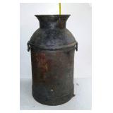 10 gallon milk can with lid