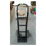 Hand cart with inflatable tires
