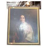 Portrait print, framed - 29 x 34