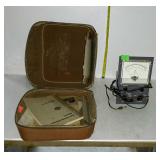 Vacuum tube voltmeter with booklets and case