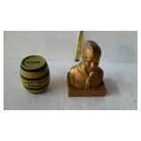 Coin banks - one J. Chein tin "Happy Days" bank -