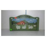 Farm theme welcome sign