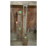 Primitives - two boot jacks, and a what is it?