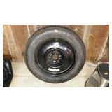Tire & 5-lug rim - Goodyear temporary use
