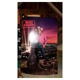 Bud Light & George Strait free standing cardboard
