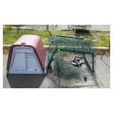 Chicken coop, does need to be assembled