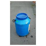 Blue feed barrel