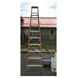Werner 10 foot aluminum step ladder