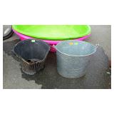 Group lot, includes coal bucket, and a home decor