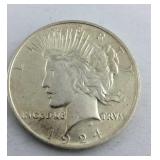 1924 peace Dollar