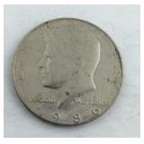 1986 D Kennedy half
