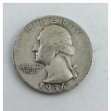 1936 Washington Quarter