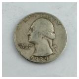 1939 Washington Quarter