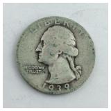 1939 D Washington Quarter