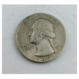 1940 Washington Quarter