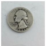 1941D Washington Quarter