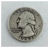 1943 Washington Quarter