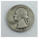 1943 D Washington Quarter