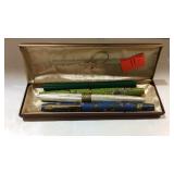 Four fountain pens